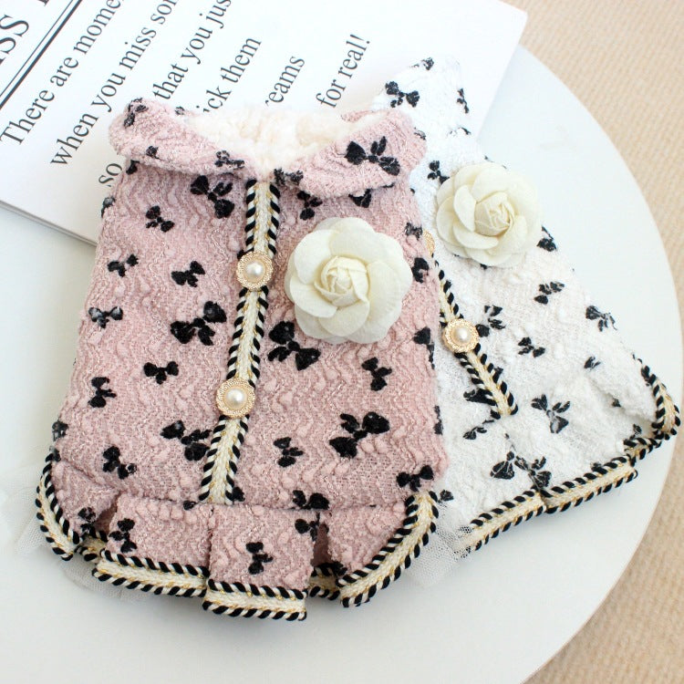 Elegant Padded Fleece Dog Coat Sir/Lady