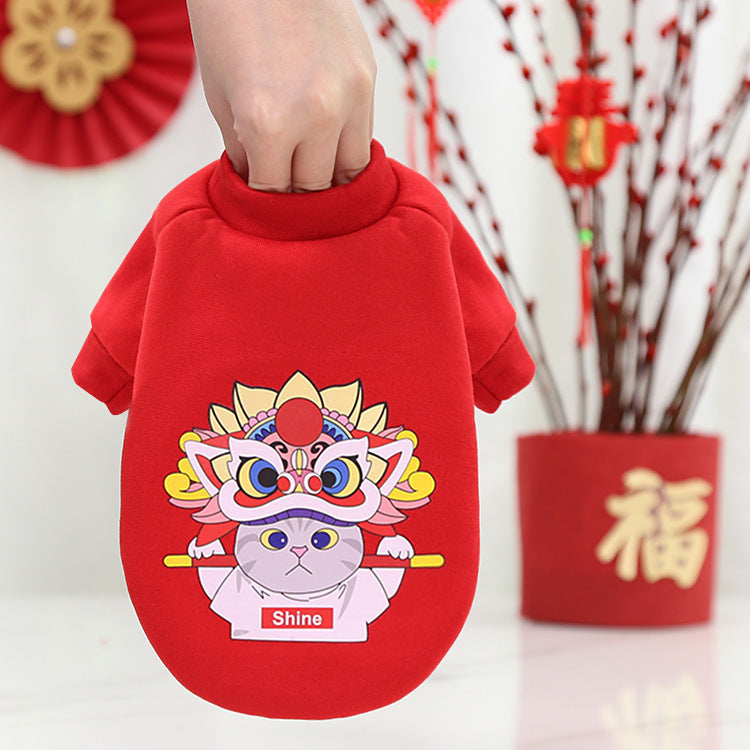 Felpa per Cani con Cappuccio - Design Artistico a Tema by Dog Moda