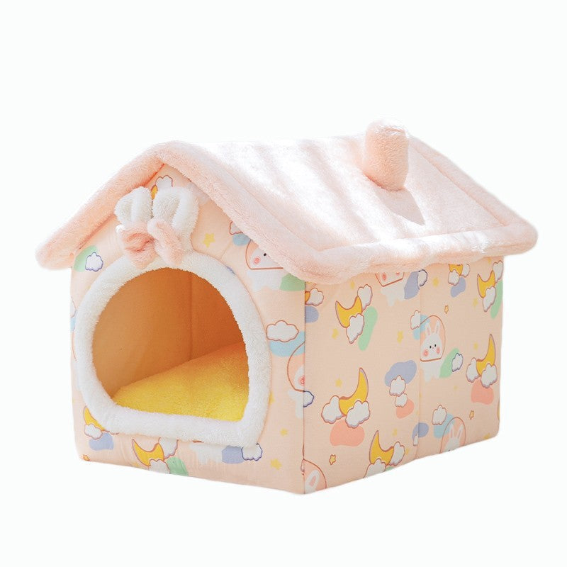 Casetta per Cani e Gatti "Hansel e Gretel" – Comfort e Design Fiabesco per i Tuoi Amici a Quattro Zampe