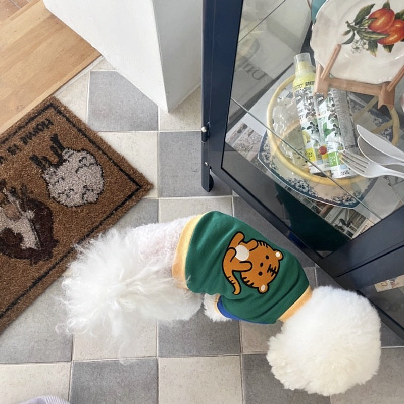 Maglia "Wild Pals" per Cani - Un Mondo di Amici sul Dorso - Dog Moda