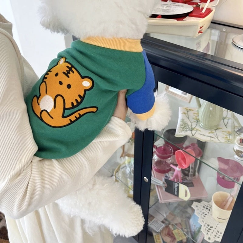Maglia "Wild Pals" per Cani - Un Mondo di Amici sul Dorso - Dog Moda