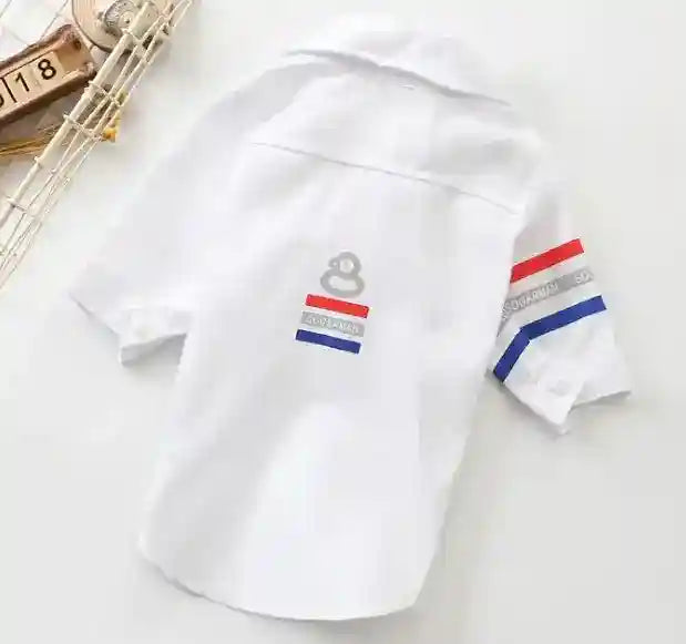 Blusa para Perros Elegante de Algodón Cómoda y Transpirable