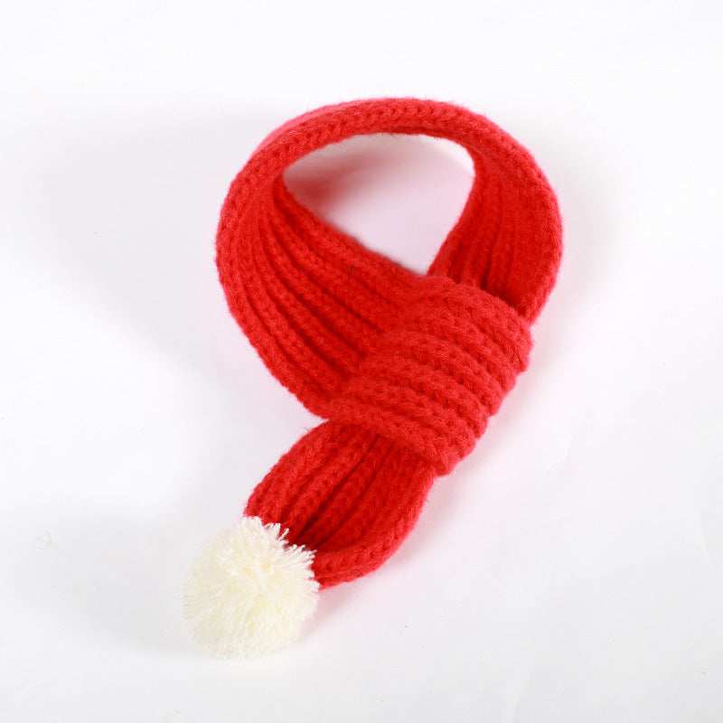 Christmas Scarf for Dogs and Puppies – Soft and Warm Winter Accessory