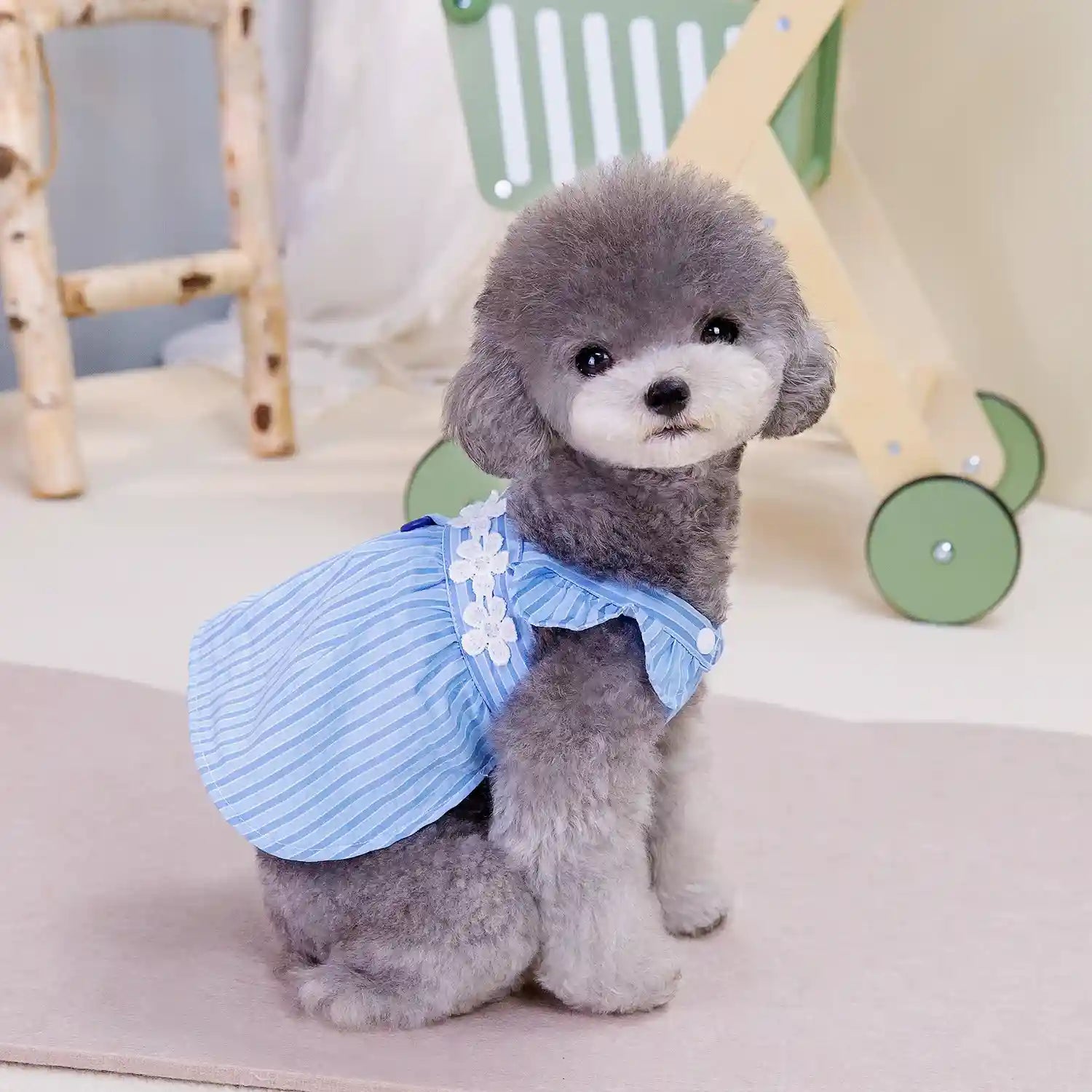 Striped Princess Dog Dress Striped Princess Dog Dress
