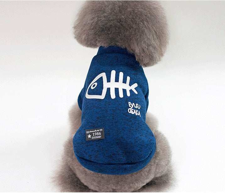"Osaka" Fishbone Dog Sweatshirt