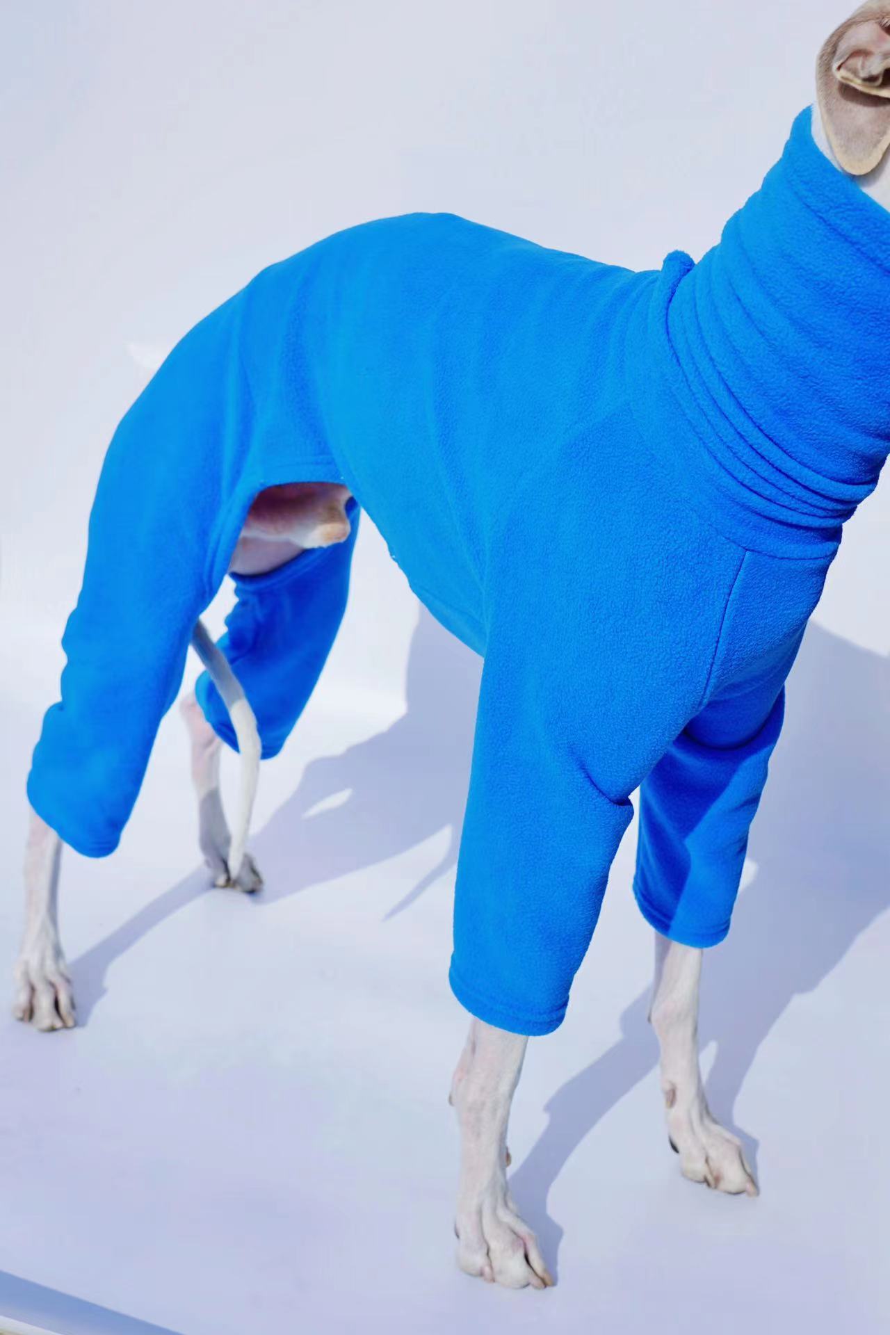 Combinaison en polaire pour chiens 4 pattes - polaire double face chaude et douce