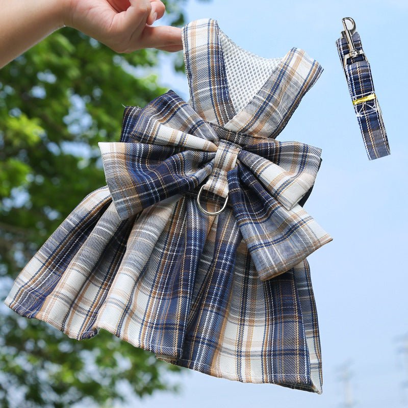 Chic Quadrato: Vestitino Elegante per Can - Dog Moda