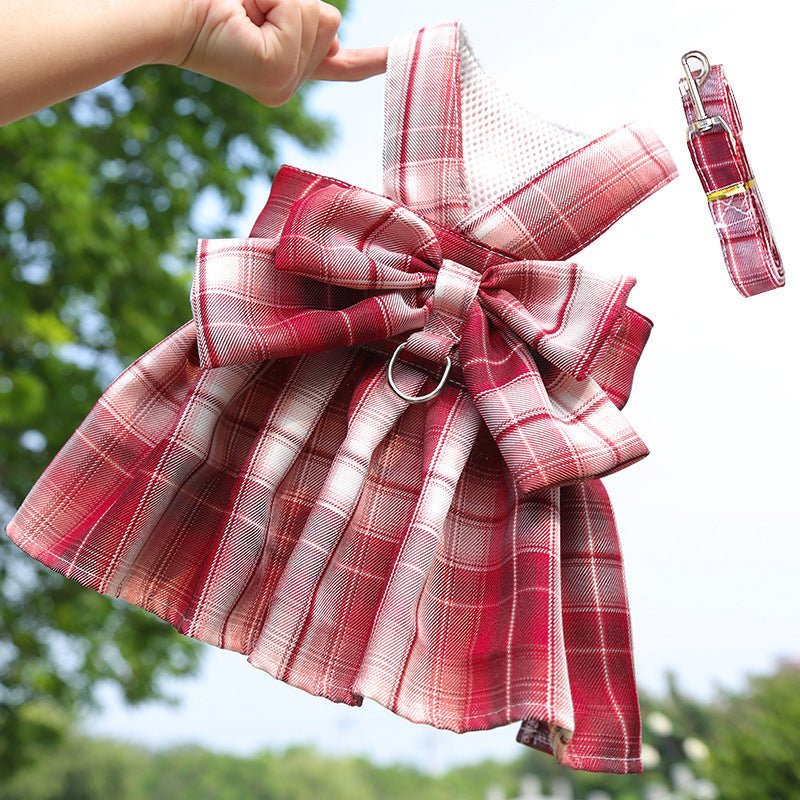 Chic Quadrato: Vestitino Elegante per Can - Dog Moda