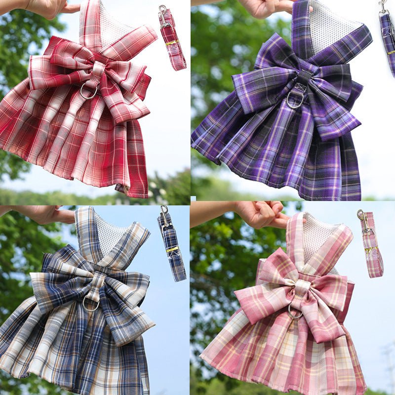 Chic Quadrato: Vestitino Elegante per Can - Dog Moda