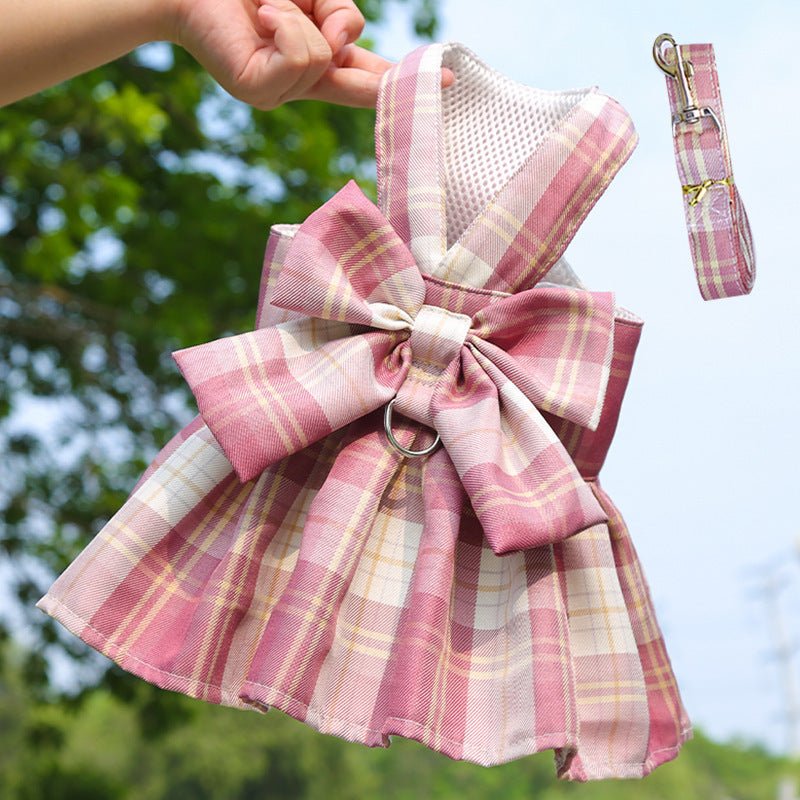 Chic Quadrato: Vestitino Elegante per Can - Dog Moda