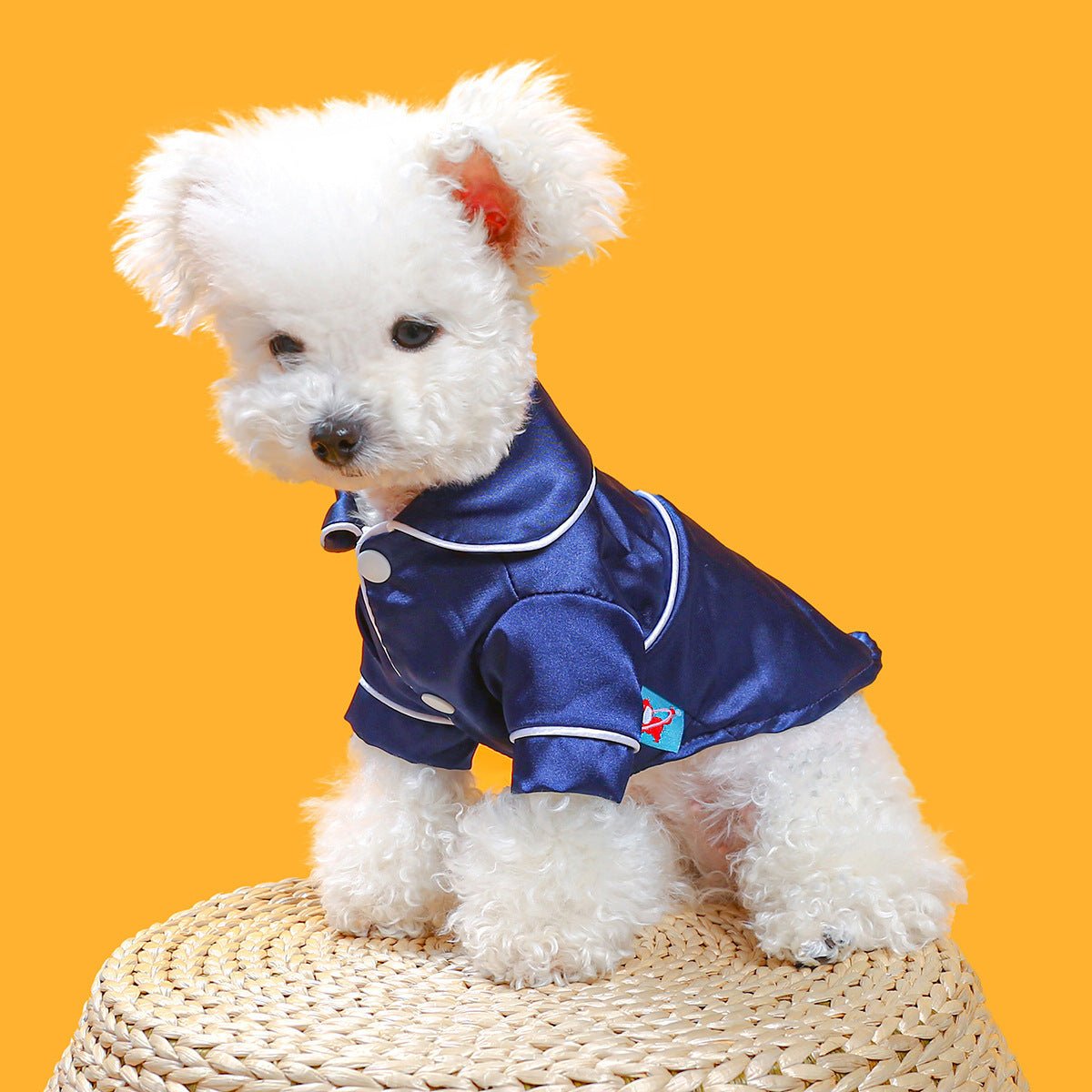 Chic Quadrato: Vestitino Elegante per Can - Dog Moda