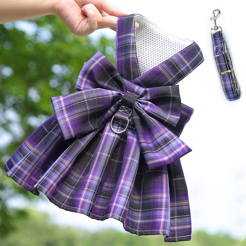 Chic Quadrato: Vestitino Elegante per Can - Dog Moda