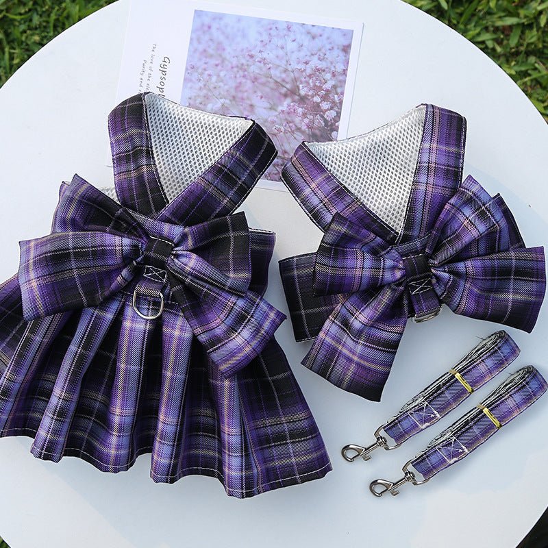 Chic Quadrato: Vestitino Elegante per Can - Dog Moda