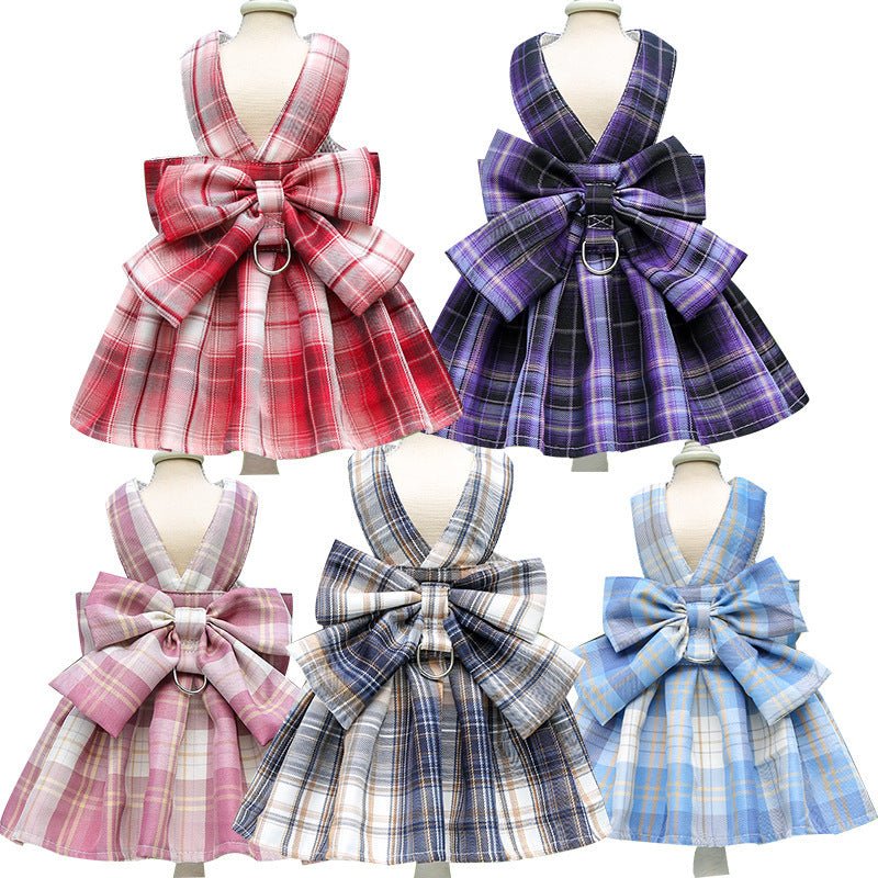 Chic Quadrato: Vestitino Elegante per Can - Dog Moda