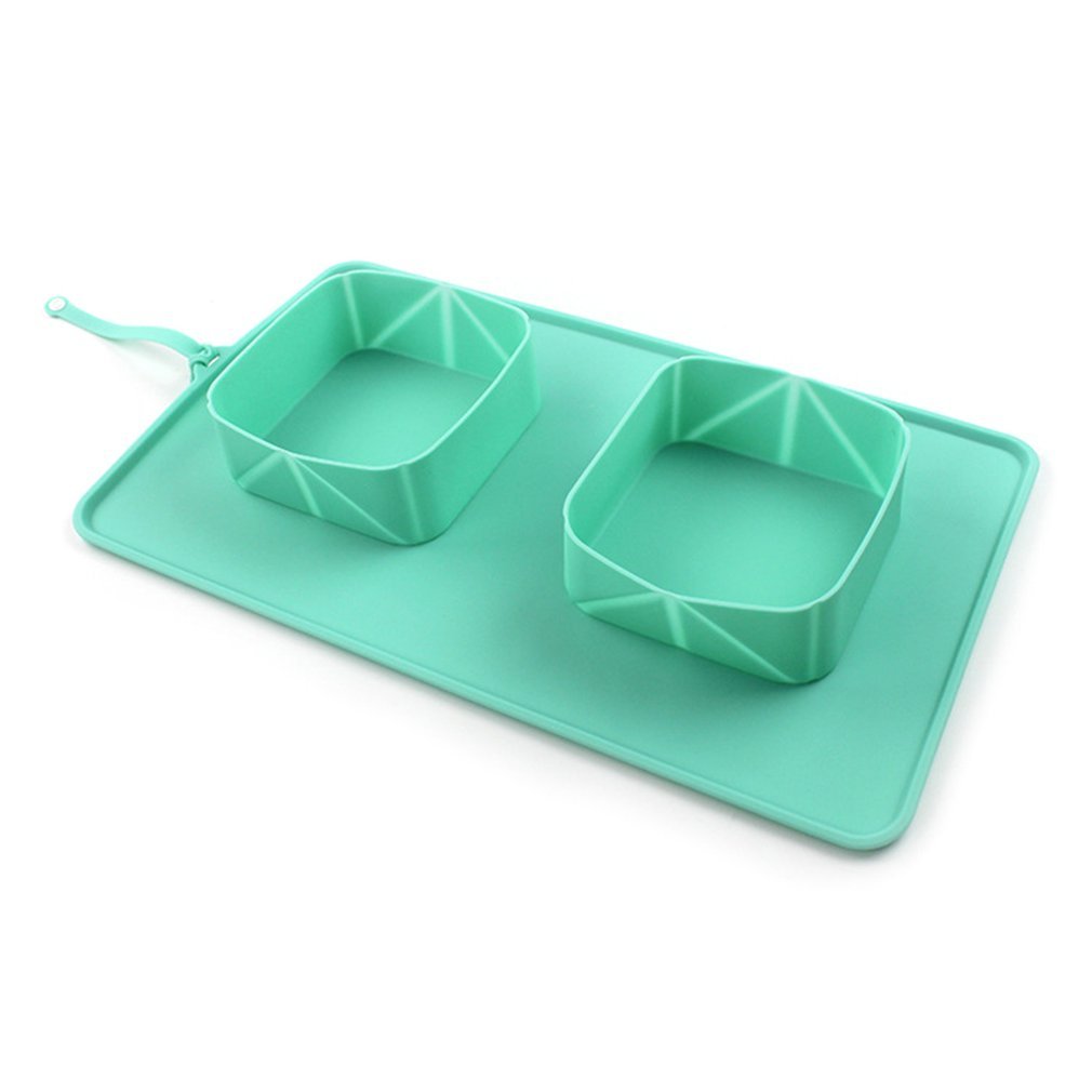 Ciotola in silicone per cane e gatto pieghevole - Dog Moda