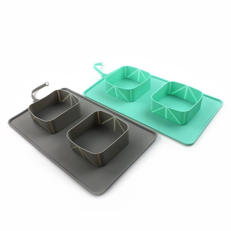Ciotola in silicone per cane e gatto pieghevole - Dog Moda