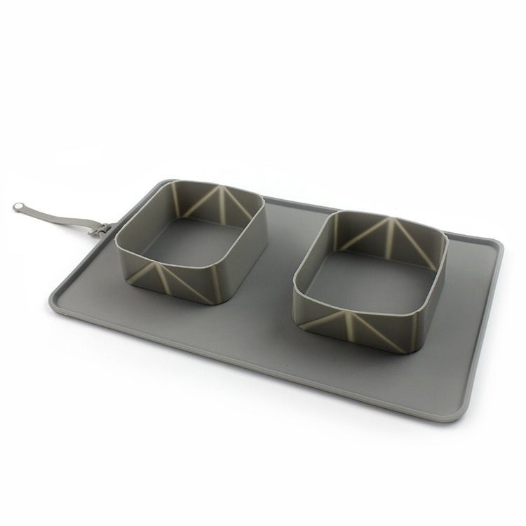 Ciotola in silicone per cane e gatto pieghevole - Dog Moda
