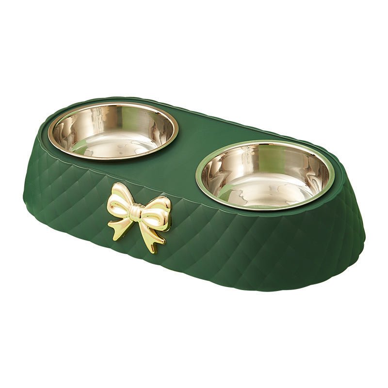 Ciotola per cani e gatti in acciaio "Chanel" - Dog Moda