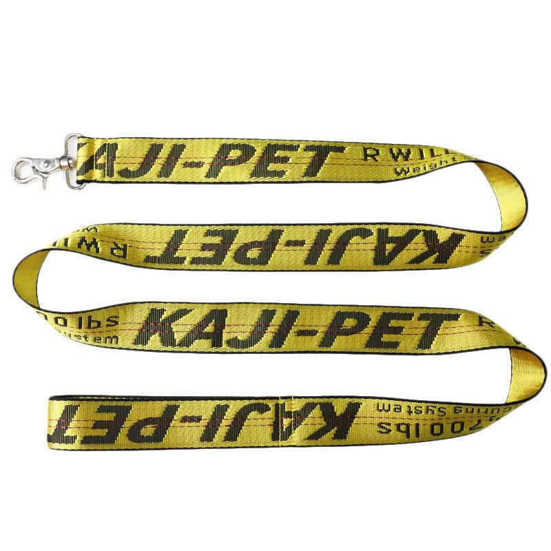 Collare e Guinzaglio per Cani in Nylon Resistente - Modello "Kaji Pet" - Dog Moda
