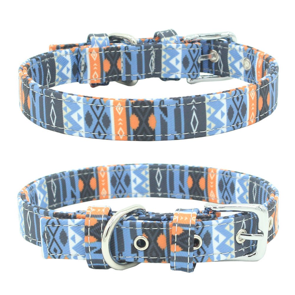 Collare in Tela "Reflective Safe" per Cani - Resistenza e Sicurezza con Stile - Dog Moda