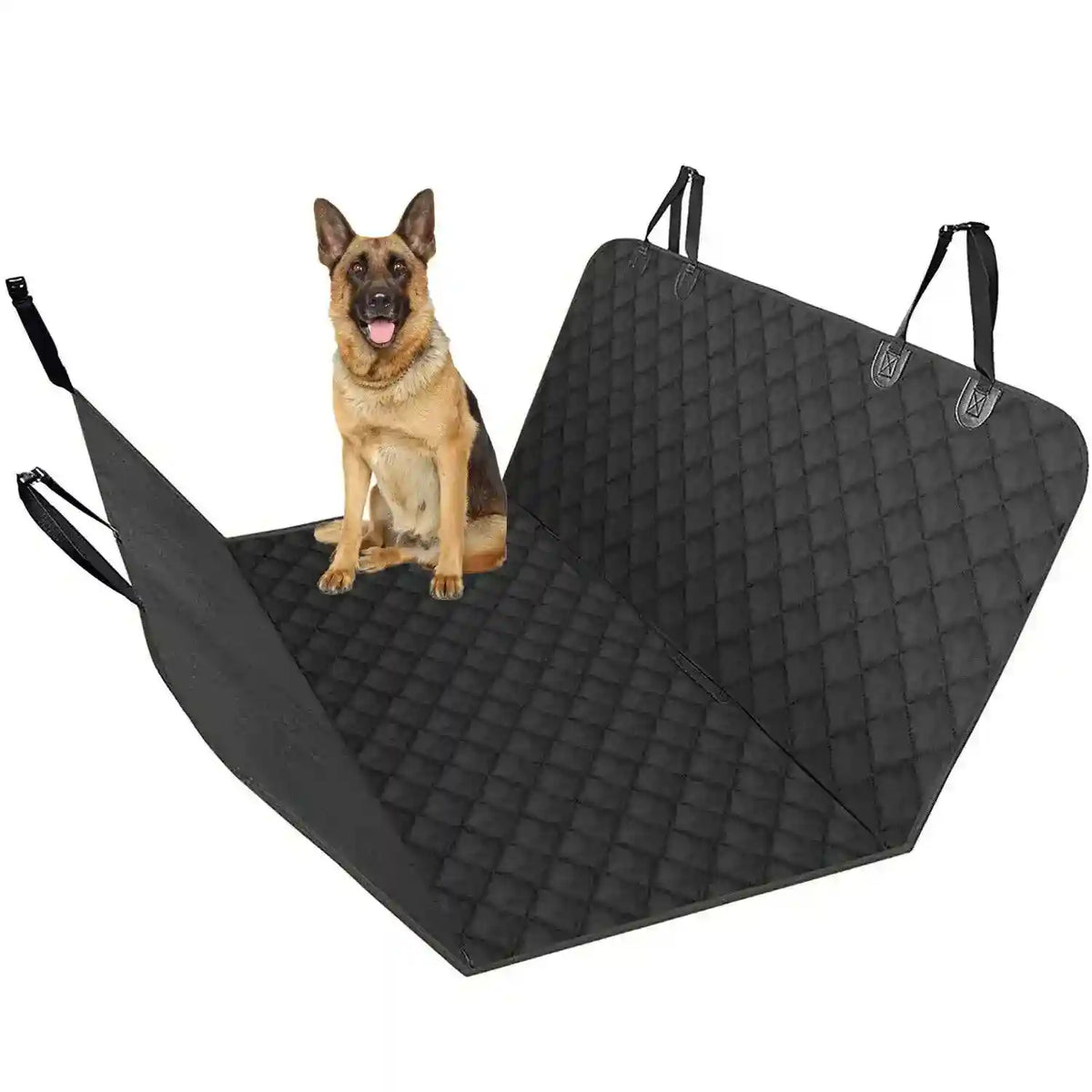Housse Siège Auto Avant Anti-rayures Pour Chien – Imperméable, Antidérapante, Universelle Noir