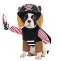 Costume per cani e gatti da pirata Halloween e feste - Dog Moda