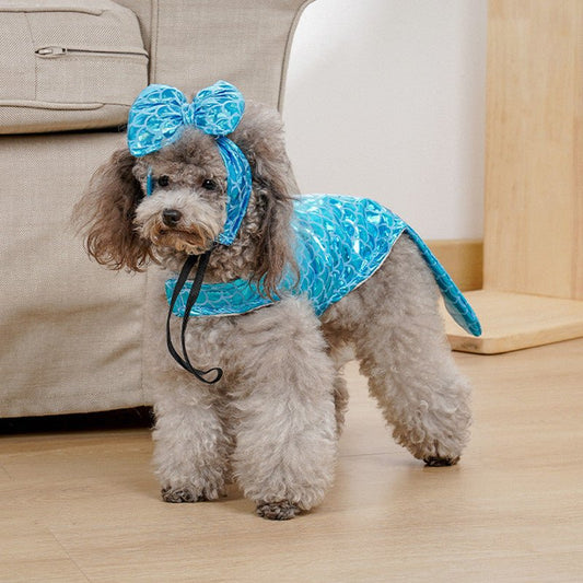 Costume per Cani Modello "Sirenetta" - Dog Moda