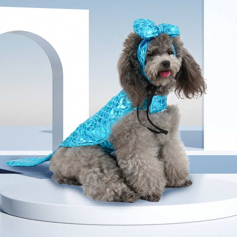 Costume per Cani Modello "Sirenetta" - Dog Moda