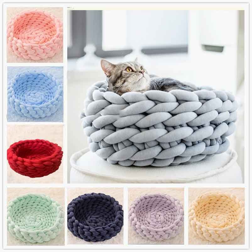 Cuccia per cani e gatti intrecciata "Knot" - Dog Moda