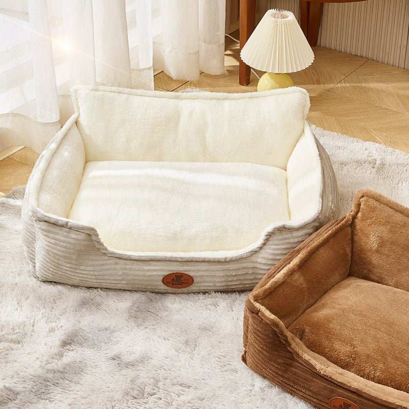 Cuccia Universale per Tutte le Quattro Stagioni - Letto Sfoderabile e Lavabile per Cani - Dog Moda