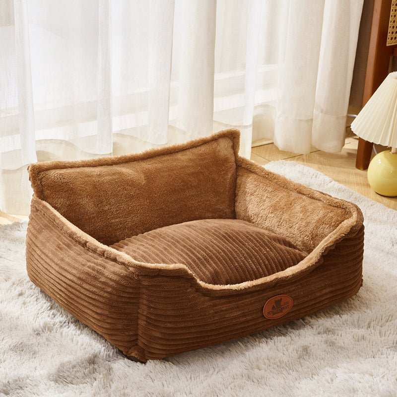Cuccia Universale per Tutte le Quattro Stagioni - Letto Sfoderabile e Lavabile per Cani - Dog Moda