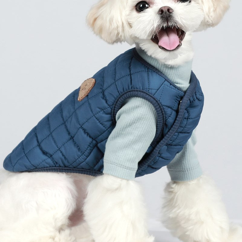 Poodle Dog Sweater - Coordinated Stretch Vest