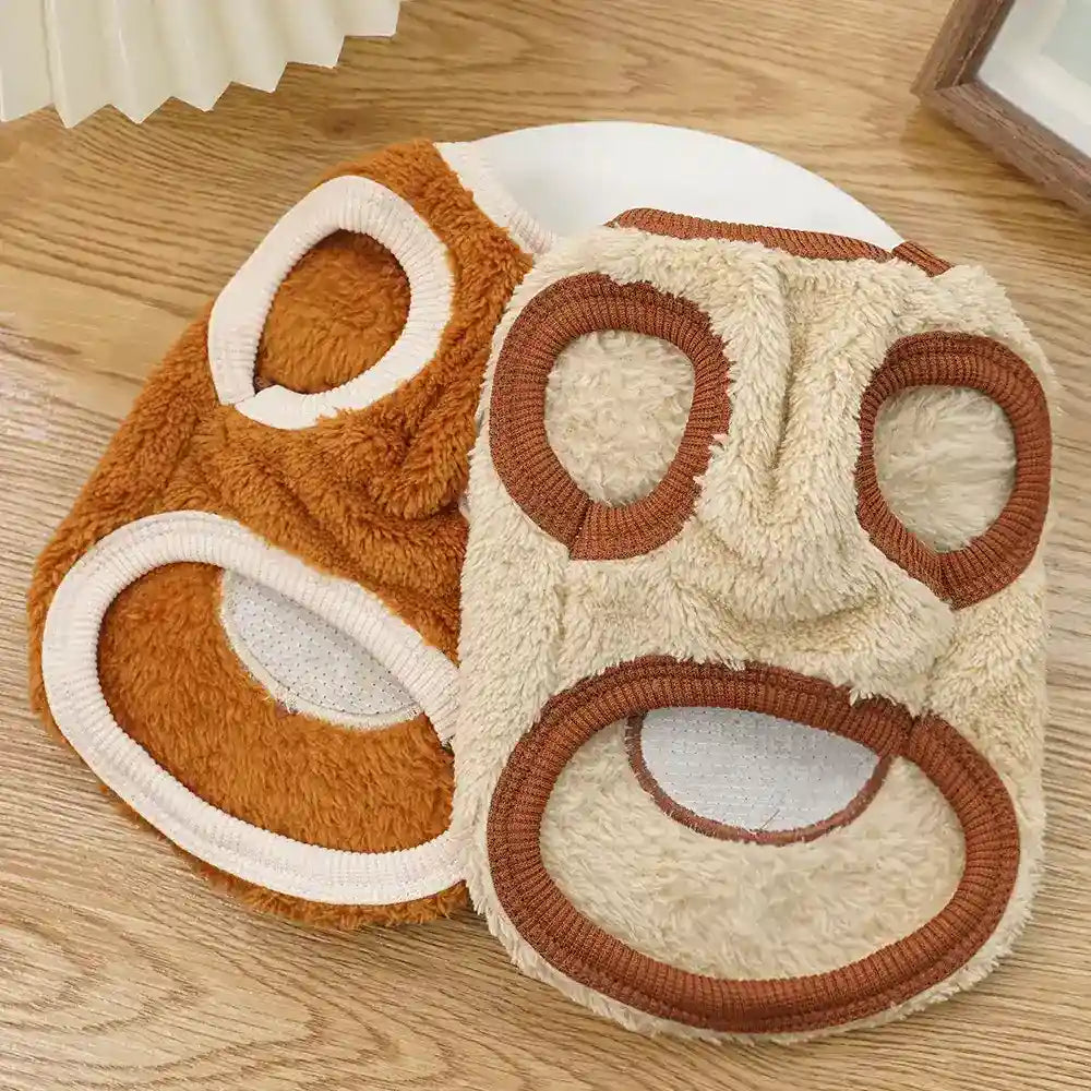 Abrigo Oso para Perros - Chaleco Acolchado Invernal