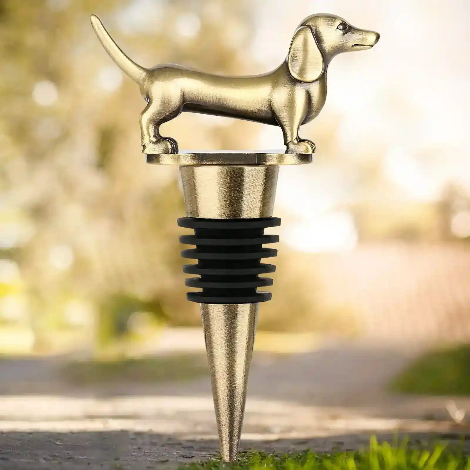 Tappo Vino Bassotto - Chiusura Bottiglia Decorativa by Dog Moda