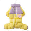 Autumn And Winter Dog High-end Macaron Thickened Zipper Bear Warm Four-legged Cotton-padded Jacket, Cat Cotton-padded Jacket, Pet Clothes by Dog Moda