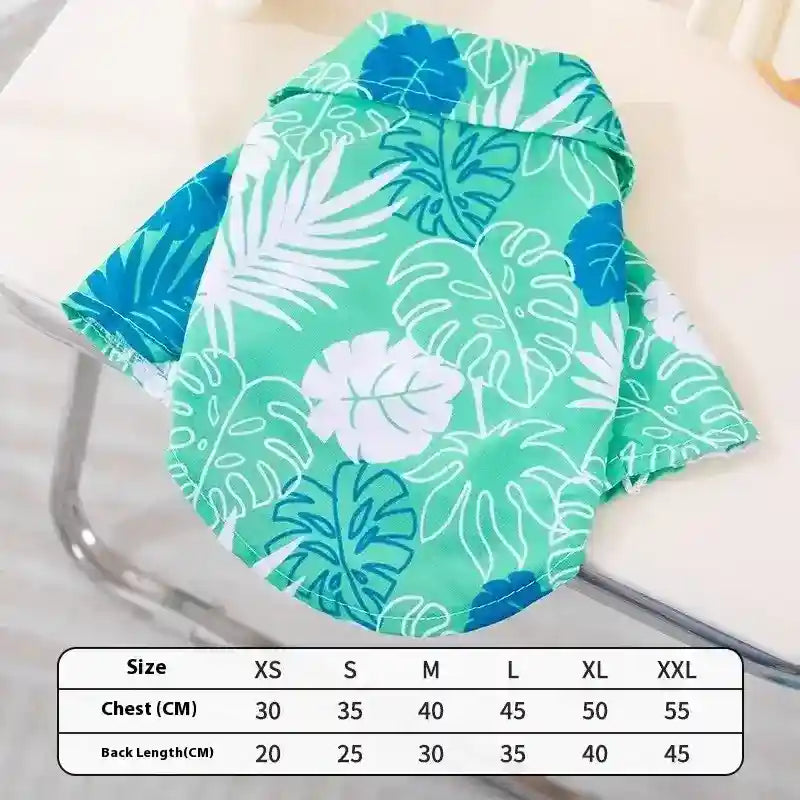 Camicetta Hawaiana per Gatti - Estiva Leggera e Fresca by null