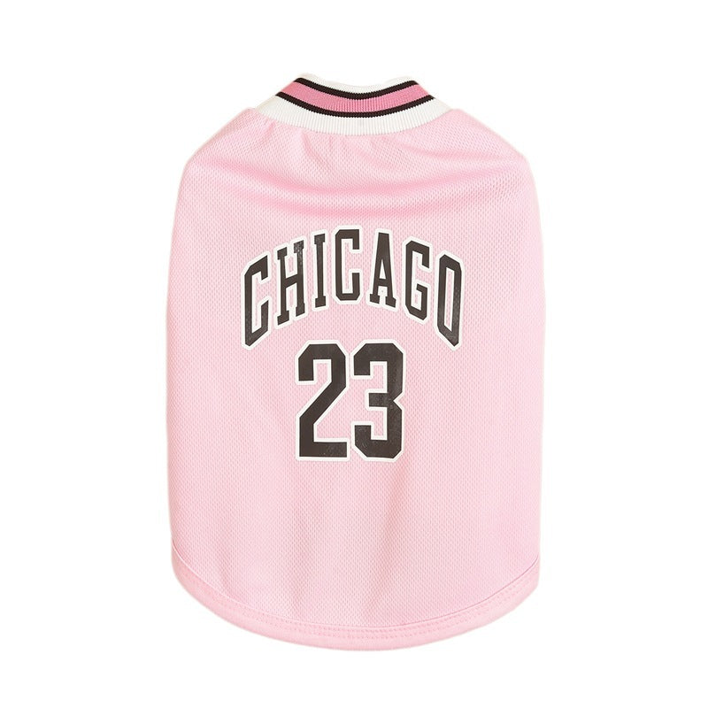 Maglia Basket Cani Chicago 23 Smanicata Traspirante