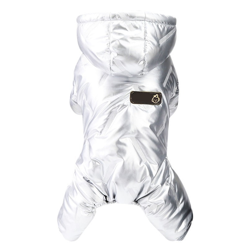 "Dadagou" Four-Legged Dog Down Jacket - Warm and Comfortable Fleece Coat for Small Dogs