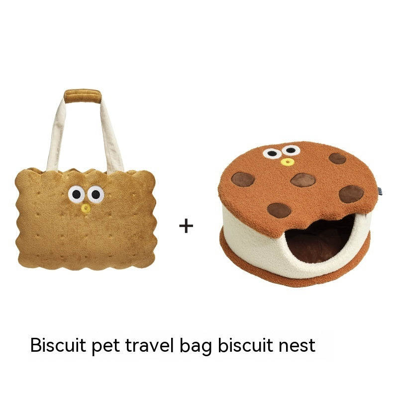 Borsa Trasportino Biscotto per Cani e Gatti | Dogmoda.it