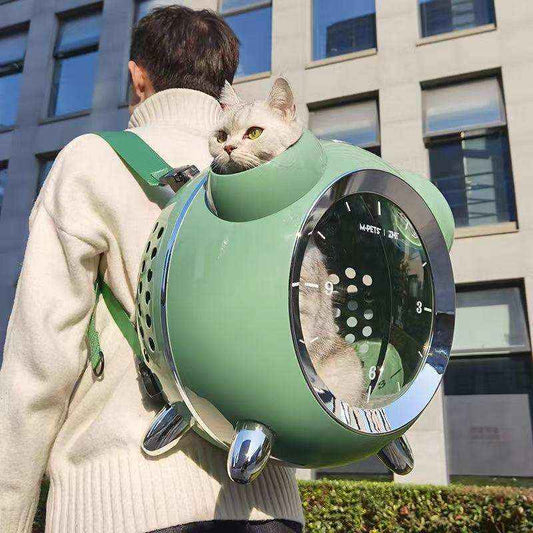 Trasportino Rigido Sveglia con Termometro e Oblò Removibile by Dog Moda