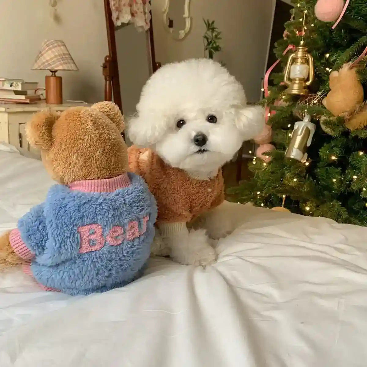 Vestito per Cani Bear in Pile Morbido | Dogmoda by Dog Moda