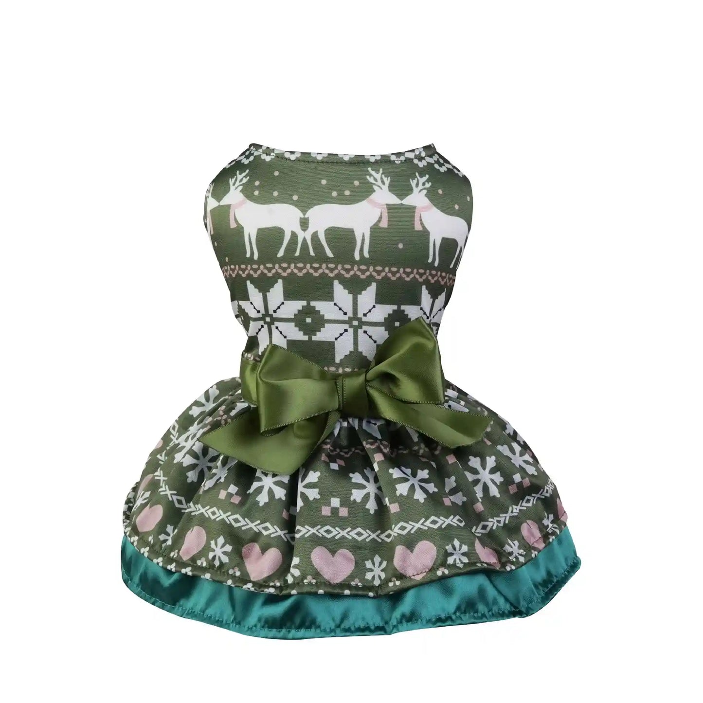 Vestitino Natale Cane Femmina Gonnellina - 4 Fantasie by Dog Moda