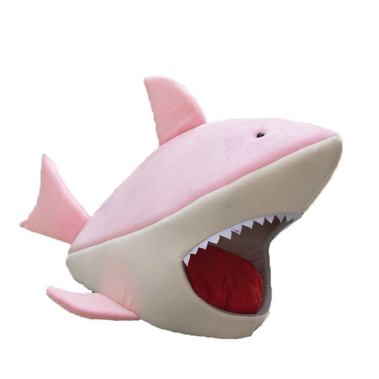 Cuccia per Cani e Gatti Modello "Shark" – Divertente, Comoda e Originale!