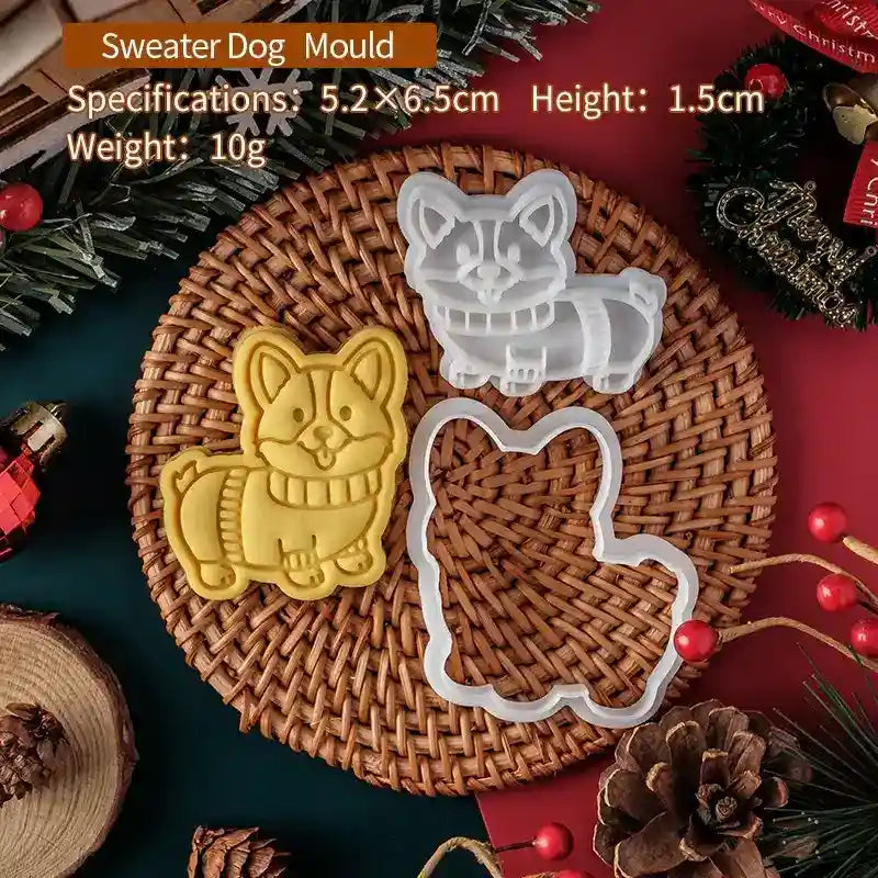 Formine Biscotti Cane Corgi per Dolci e Decorazioni by Dog Moda