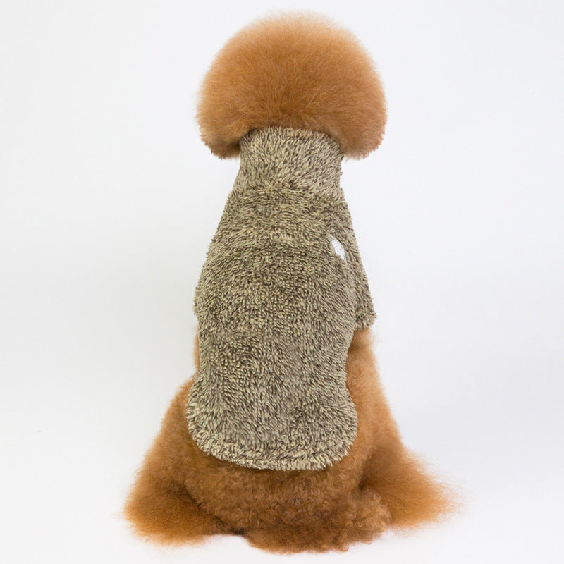 "Coral" Fleece Dog Sweater | Warm, Soft and Snug
