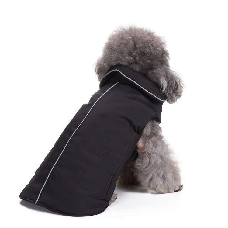 Cappotto Impermeabile a Mantella per Cani "Morbido Abbraccio"