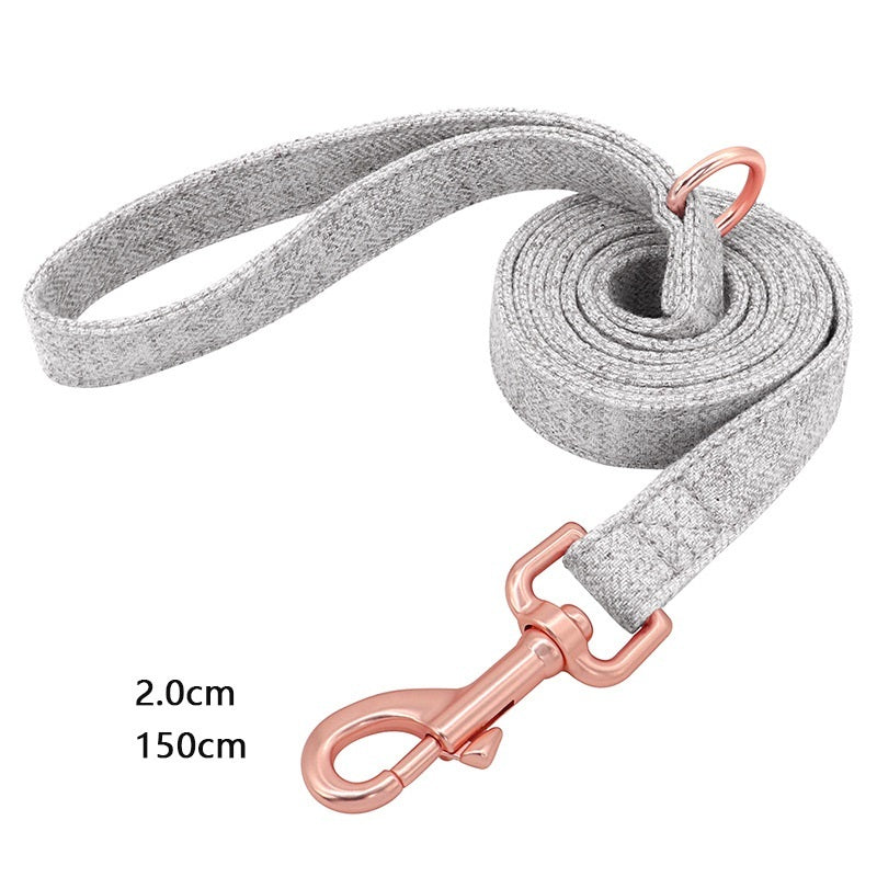 Personalisiertes Hundehalsband Candy mit Namen und Nummer – Verstellbar
