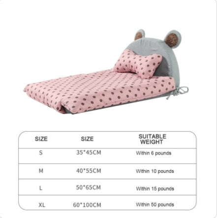 Dog bed with cushion "Cuddle"
