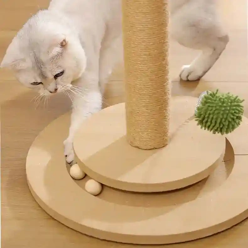 猫用パルマ型爪とぎ - 天然ヘンプロープ