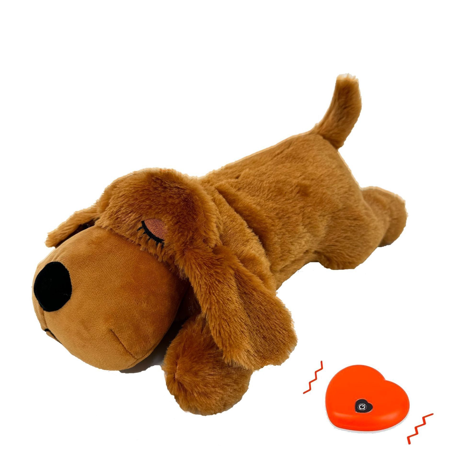 Plush Heartbeat Doll Dog Toy – Anti-Stress Plush with Heartbeat